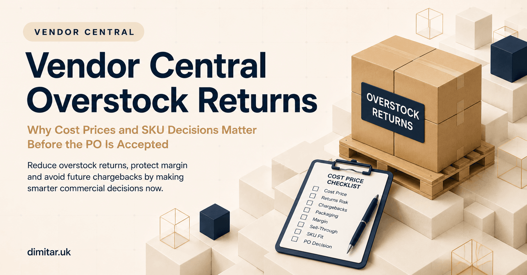 Vendor Central Overstock Returns, How to Reduce Risk Before the PO Is Even Accepted