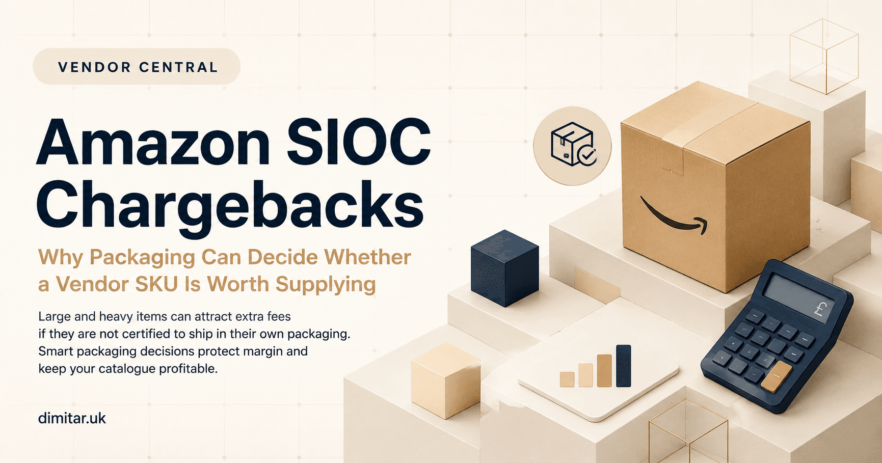 Amazon SIOC Chargebacks, Why Packaging Can Decide Whether a Vendor SKU Is Worth Supplying